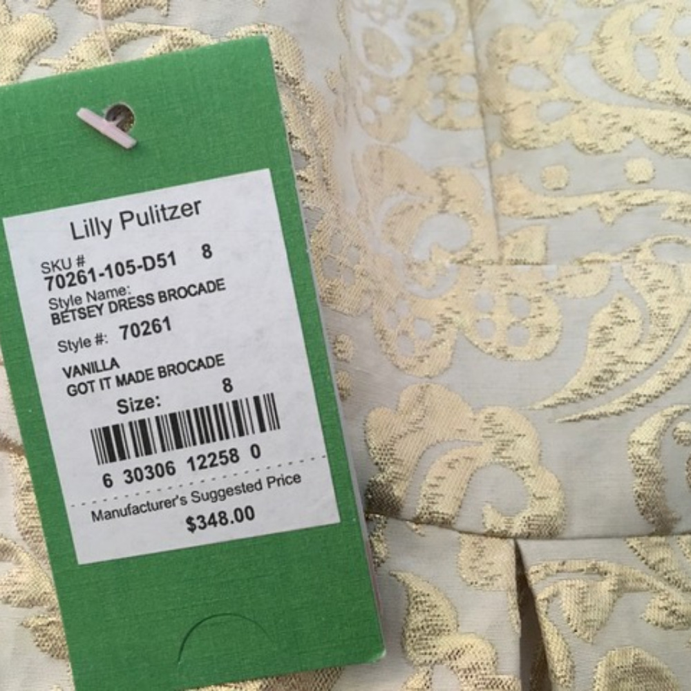 NWT Lilly Pulitzer Betsey Dress Jacquard - Picture 6 of 6